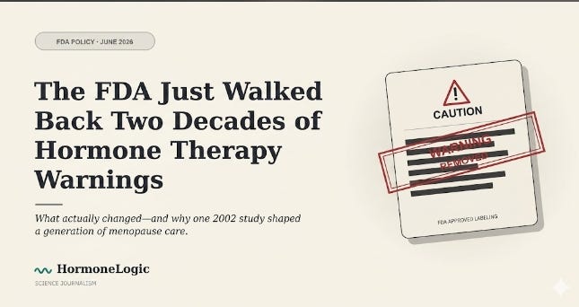 FDA Hormone Therapy Warning Removed: What Actually Changed and Why It Took 20 Years