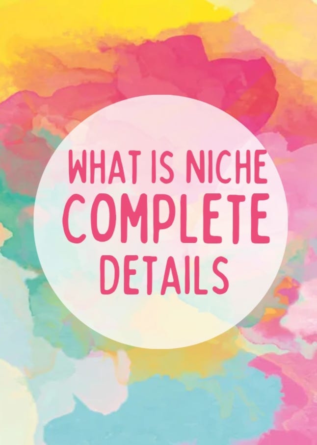 What is a Niche? Types Of Niches? by Tanzeel ul Rehman Medium
