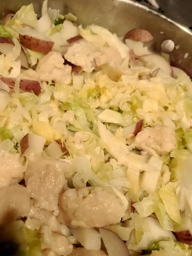 Cabbage and Dumplings — Main Dishes