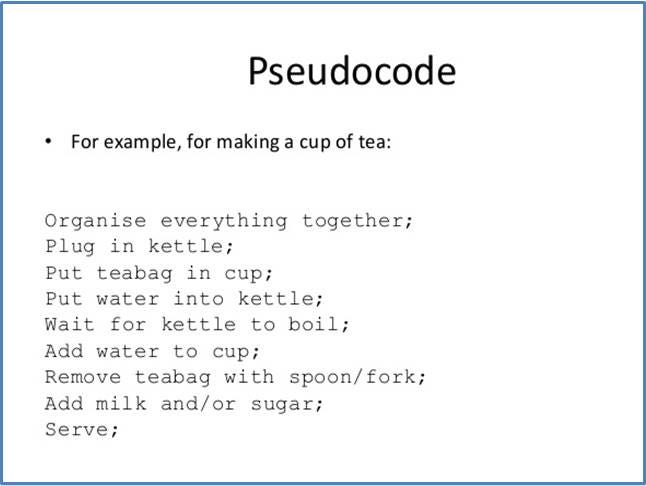 Chapter 3: Why write Pseudocode? - Joshua Kidd - Medium