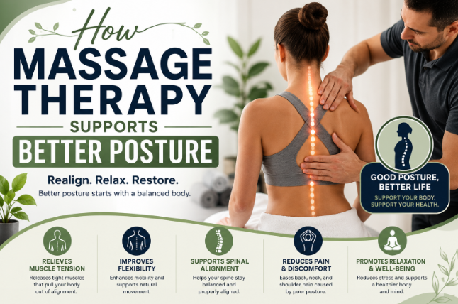How Massage Therapy Supports Better Posture