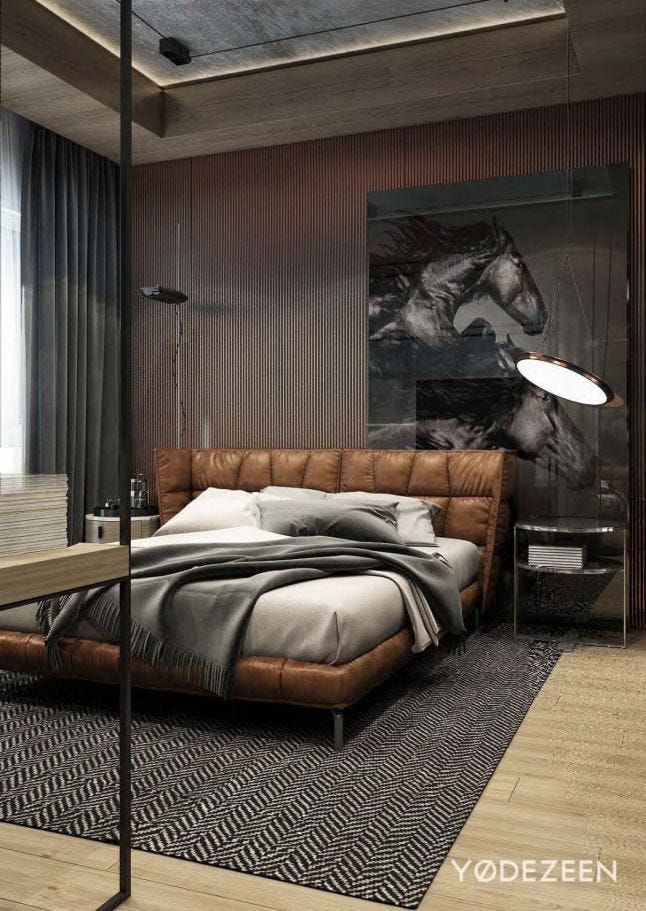 7 MASCULINE BEDROOMS TO SWEEP YOU OFF YOUR FEET | by IDUS FURNITURE | Medium