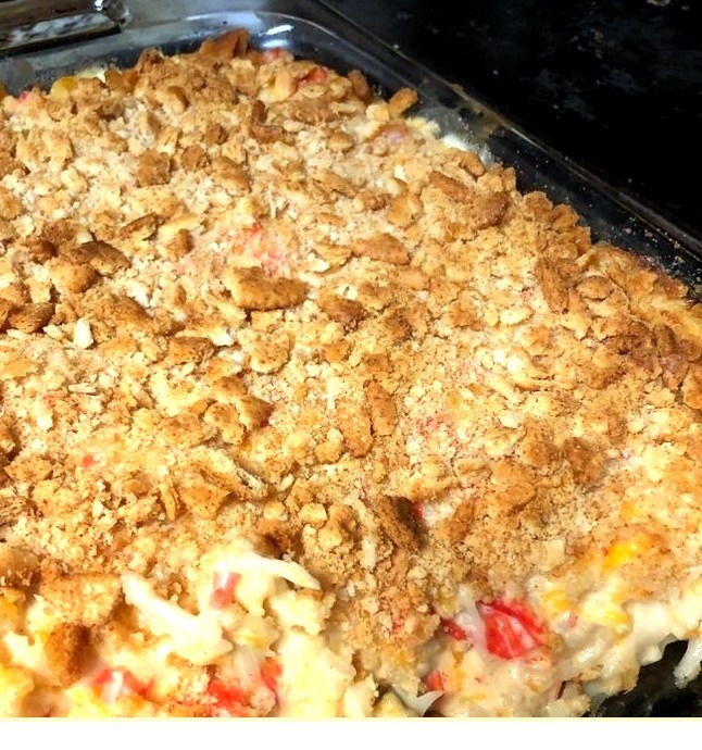 Main Dishes — Shrimp and Crab Casserole