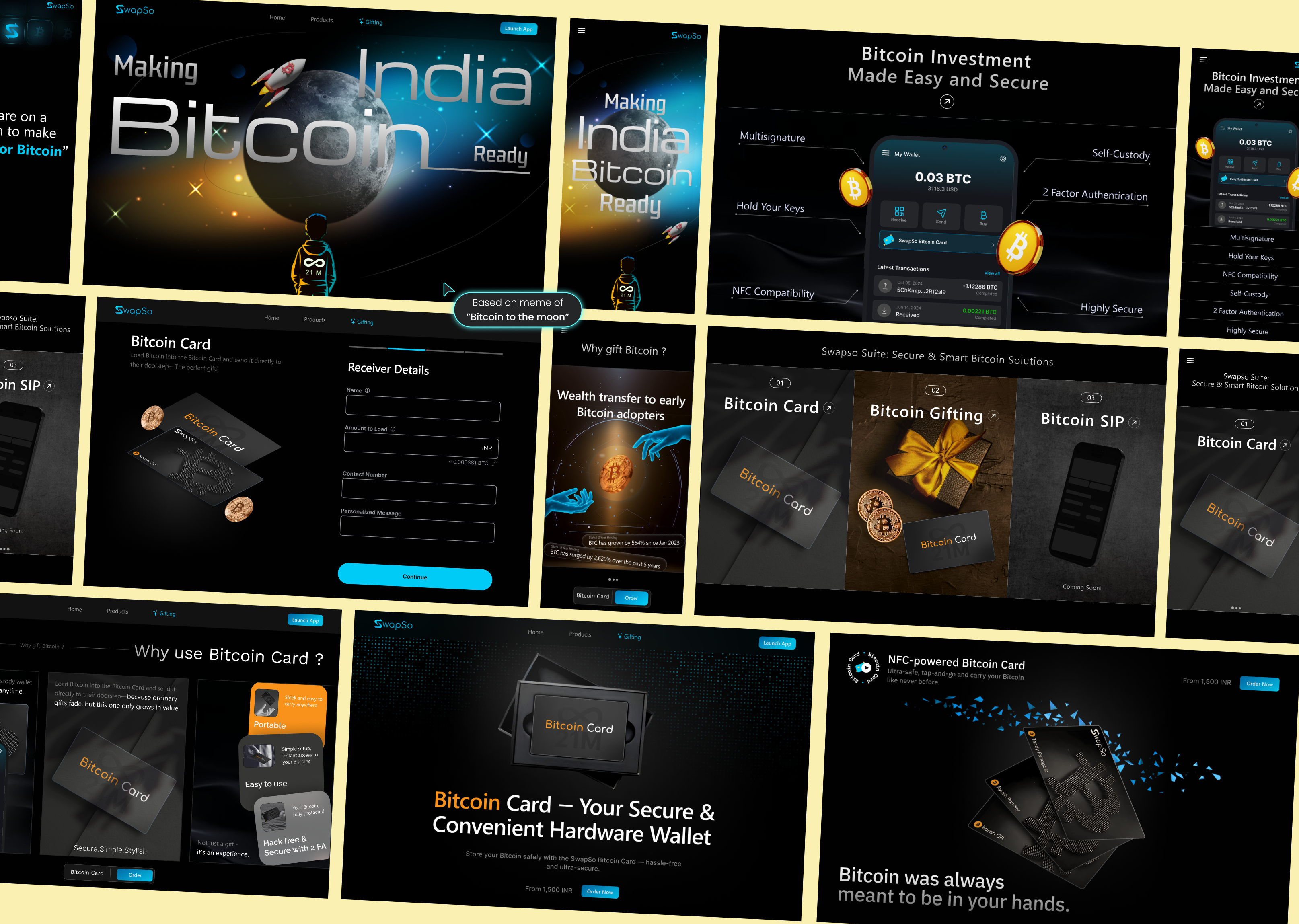 SwapSo Bitcoin Financing App — Design Journey from Idea to Identity | by  Chitra Pandey | Medium