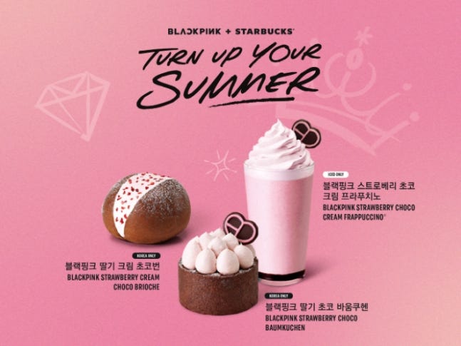 Starbucks and BLACKPINK join forces to dial up the summer fun : Starbucks  Stories Asia