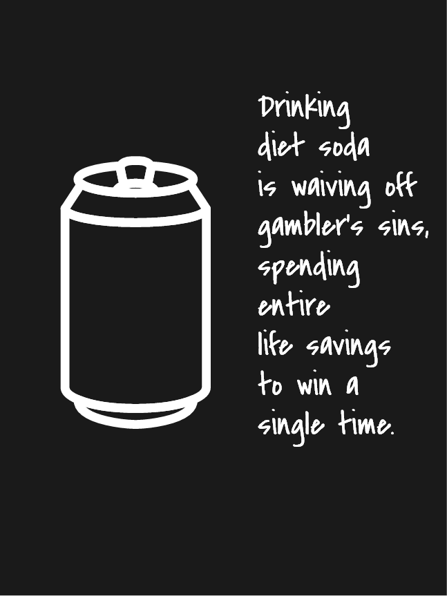 How does diet soda compare to soda? by The Roar Tales Medium