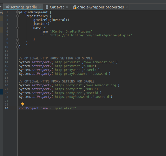 Gradle Avro Plugin Setup (Using Proxy As Well) | by Manish Dixit | Medium