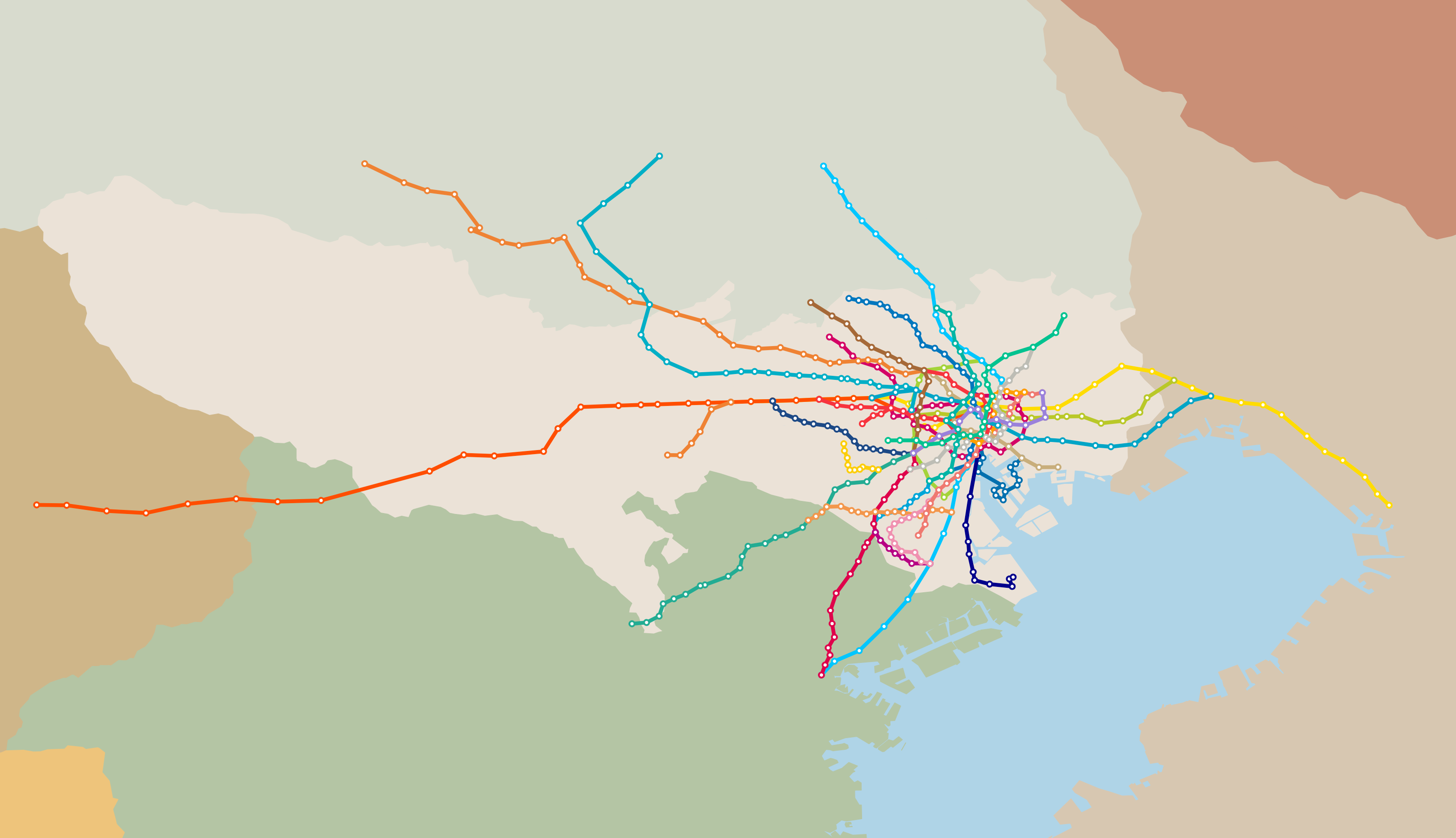 How to use the Tokyo subway system - with map