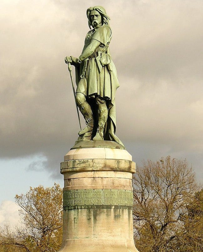 第一回，(52BC) 法国第一位民族英雄，维钦托利