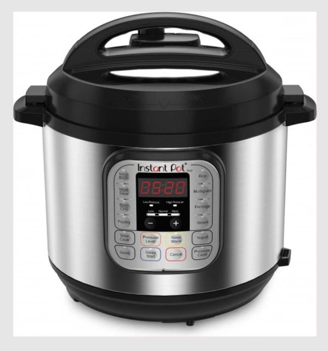 Best Pressure Cooker NZ. Instant Pot Duo 5.7L Pressure Cooker &… by