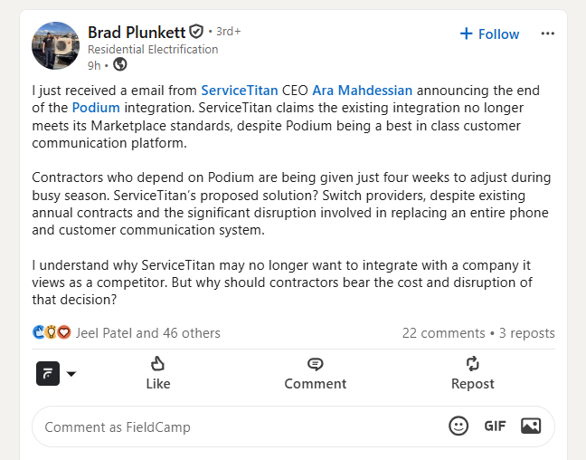 Two CEOs, One Thread, and a Thousand Contractors in the Middle