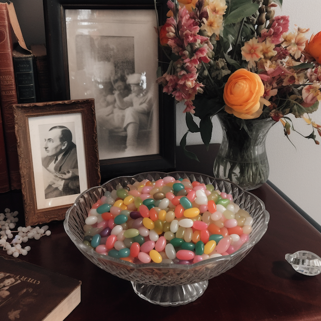 A Proustian Easter With Brach's Jelly Beans.