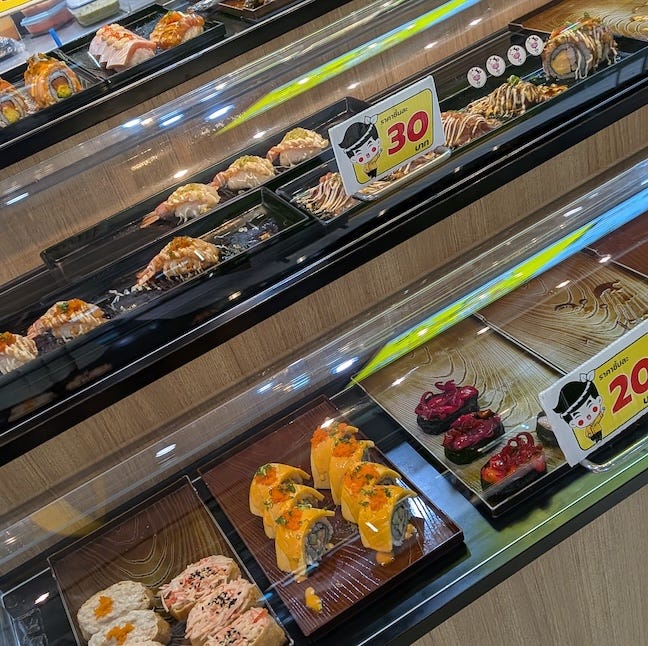 The counter that made me a sushi fan : Image by Rusiri Illesinghe © [2026]. All rights reserved