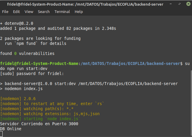 Pasos para Preparar tu Back End en Node, Express y MongoDB en Linux ...
