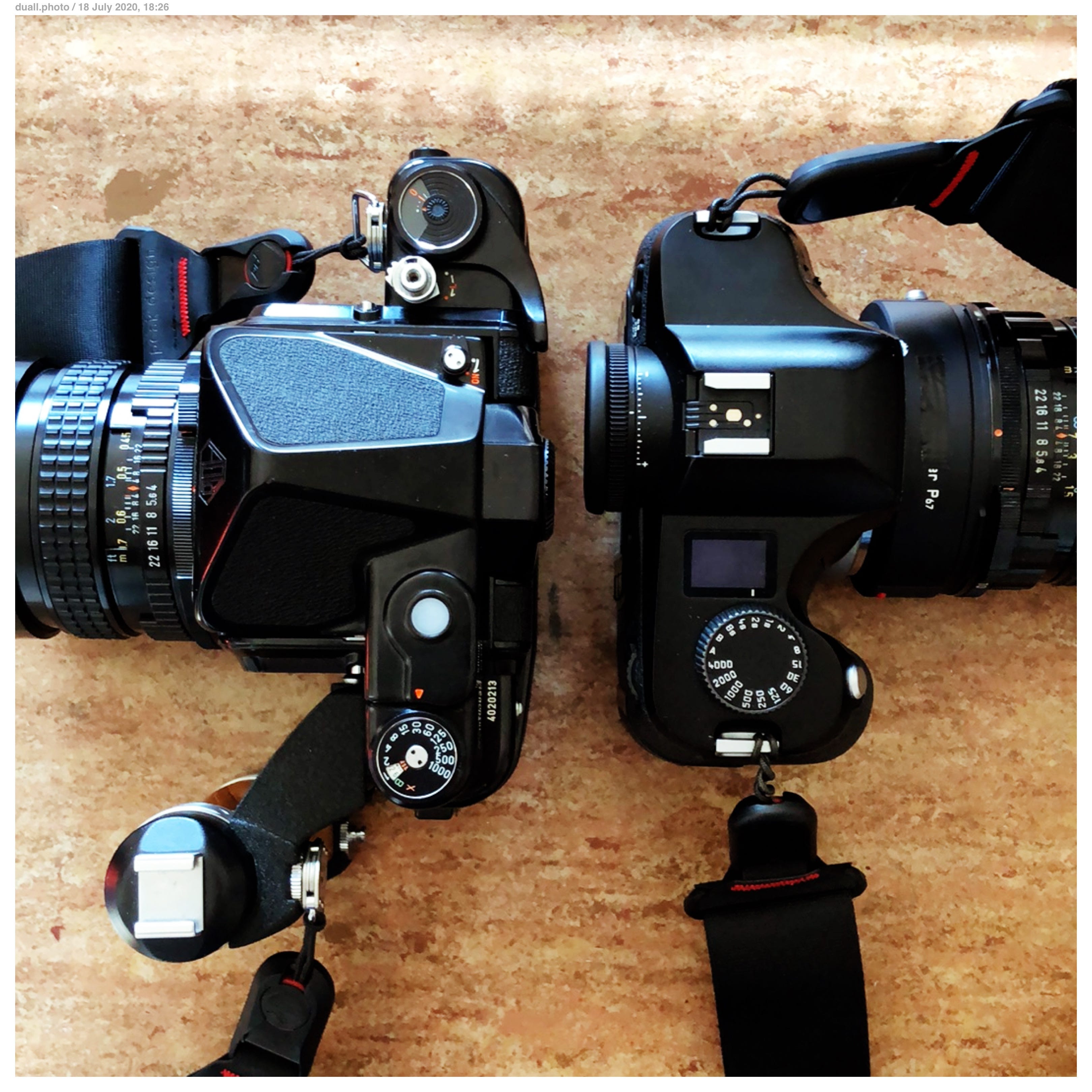 Adapting lenses to the Leica S format — Pentax 6x7 medium