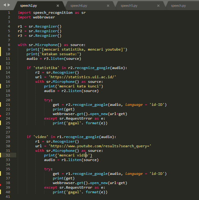 Speech Recognition Using Python (Part 3: Using PackageWebbrowser) | by ...