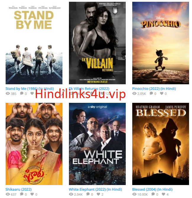 Hindilinks4u illegal pirated Movies, Web Series Downloading Site by Vk Medium