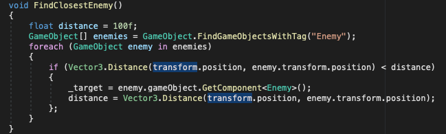 Add a homing missile to the player’s arsenal