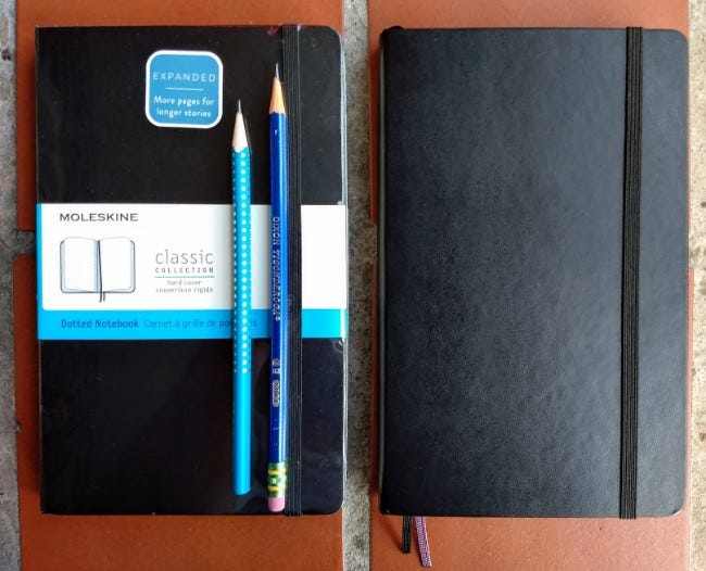 Moleskine Expanded The Fat New Classic Notebook. by J. F. Gamber Pencil Revolution Medium
