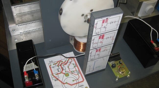 Bedini Jugend forscht Motor