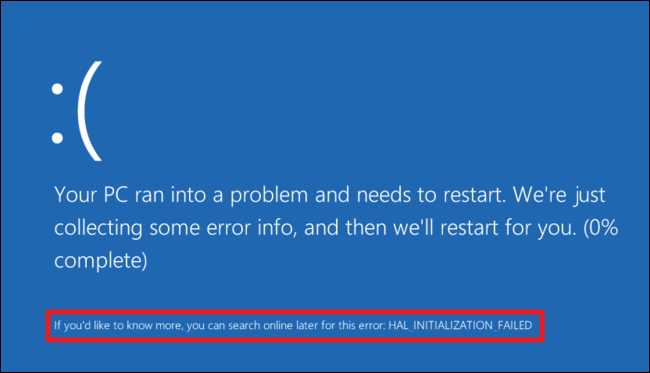 Tips for solving blue screen of death on windows