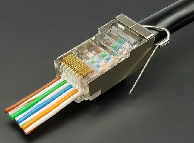 Pemasangan UTP RJ45
