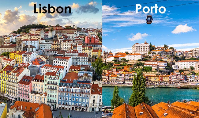 What is better Porto or Lisbon? Travel guide for Portugal, by enge_liryk