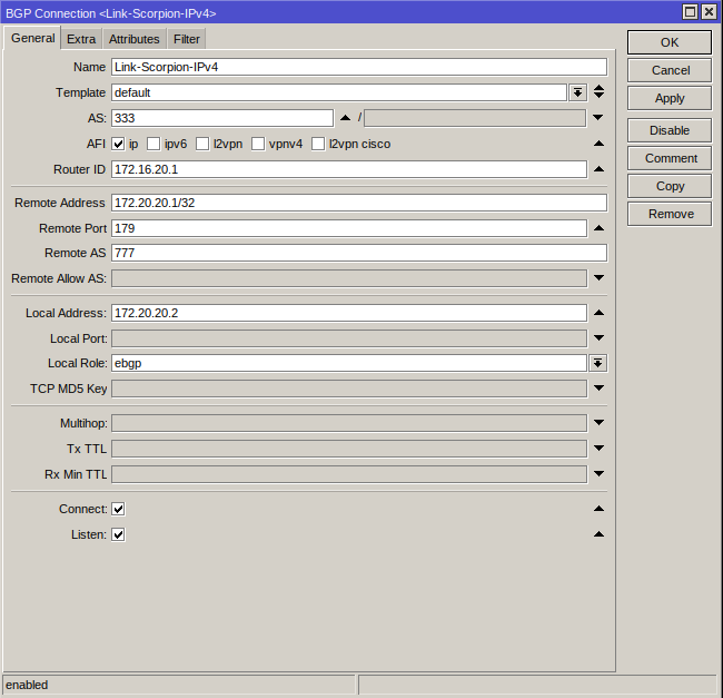 RouterOS 7 Configurando protocolo BGP by Paulo Ricardo Medium