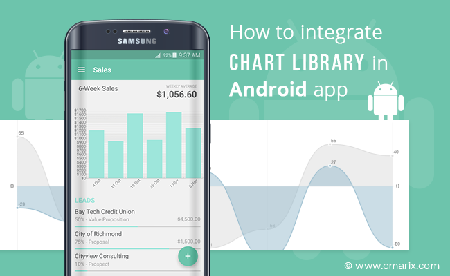 How to integrate chart library in Android application