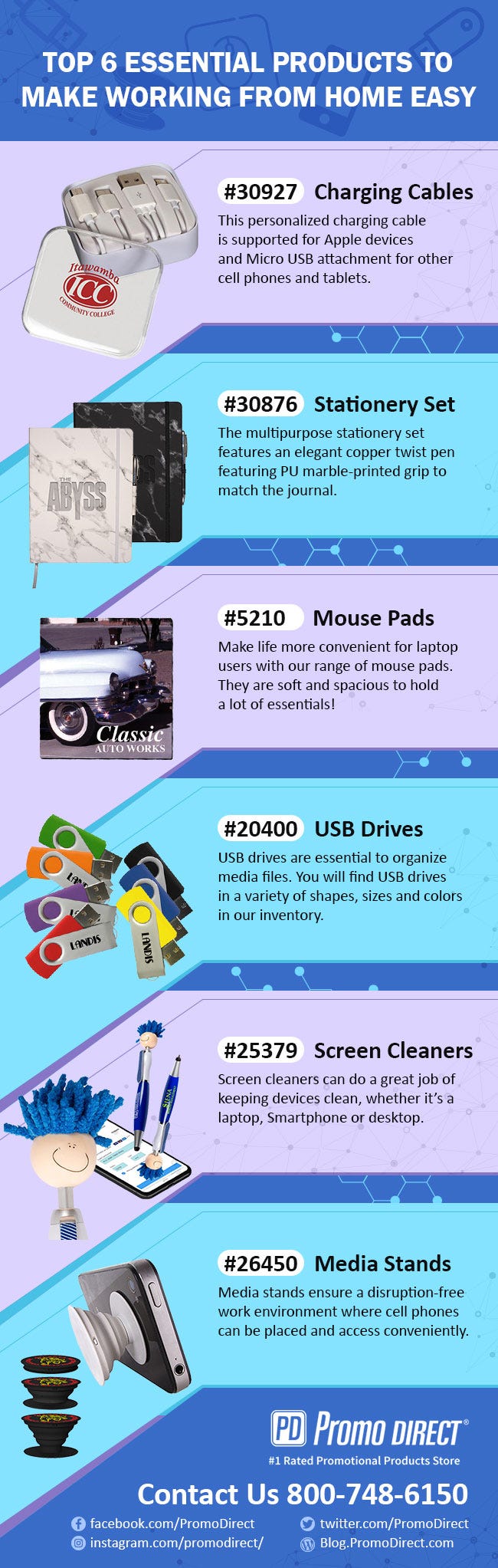 Top 6 Essential Products to Make Working from Home Easy Promo Direct Susan Smith Medium