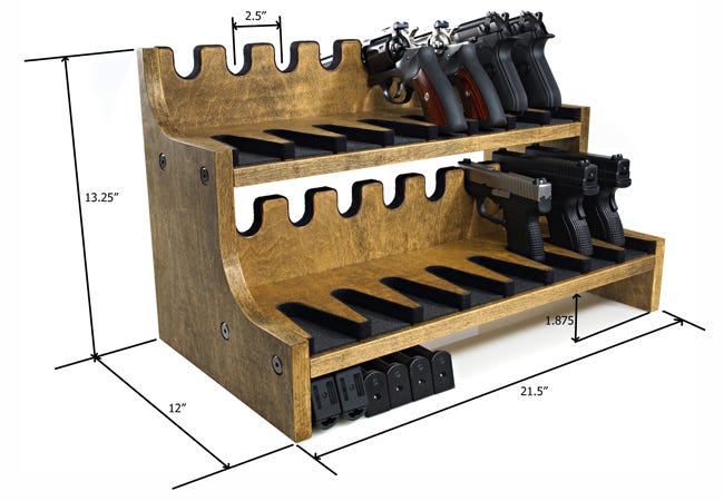 Handgun Display Rack