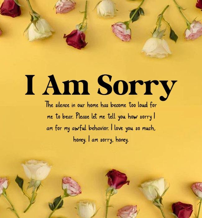 I Am Sorry Messages You Have Done A Mistake Here Are Some Good Words 