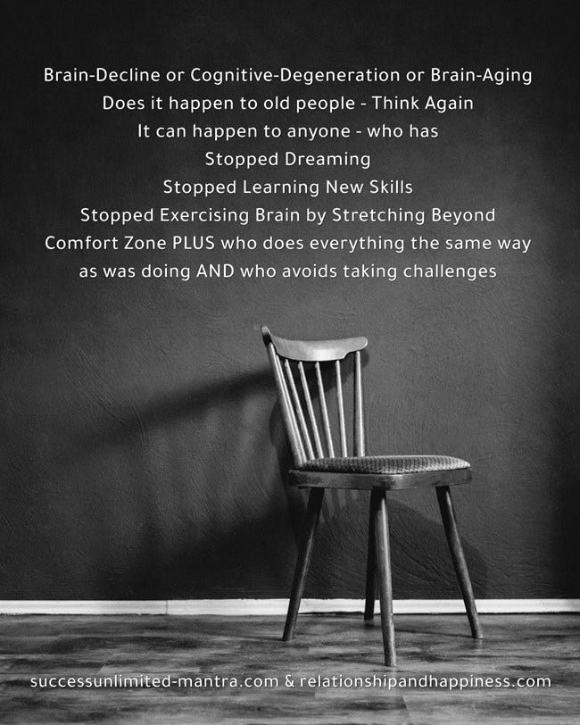 Sharpening Your Brain and Intelligence Stop Brain Decline by