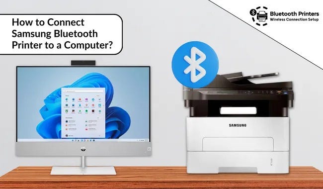 Connect Samsung Bluetooth Printer to a Computer