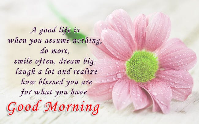 sweet good morning quotes for friends