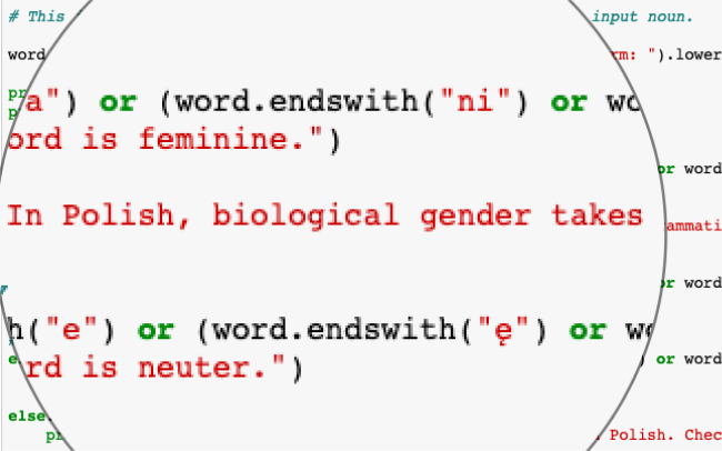 A simple gender checker for Polish in Python (1) | by Krzysztof ...