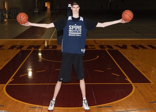 17 yaşında 2.31 metre boyuyla şaşkına çeviren Basketbolcu Robert Bobroczky!  | by Semra Şenol | Medium