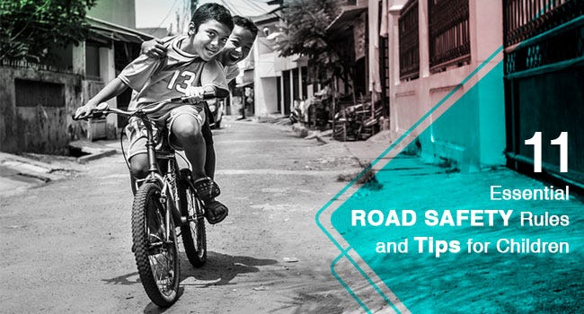 A guide to road safety for kids