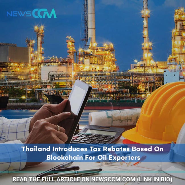 thailand-introduces-tax-rebates-based-on-blockchain-for-oil-exporters