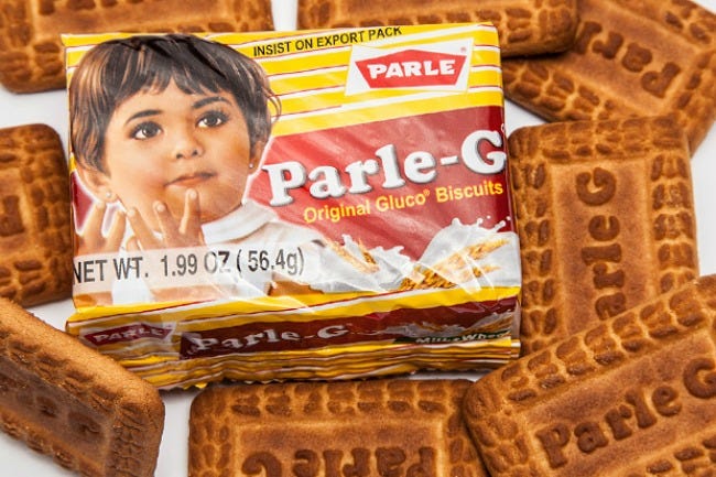 Parle g biscuit for 5 hot sale month baby