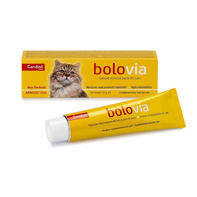 Candioli Bolovia Hairball Removal Paste For Cats 100g