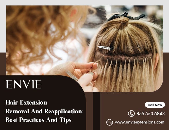 Hair Extension Removal And Reapplication Best Practices And Tips