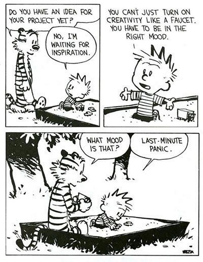 The Secret Creative Process Nobody Talks About: Last-Minute Panic | by ...