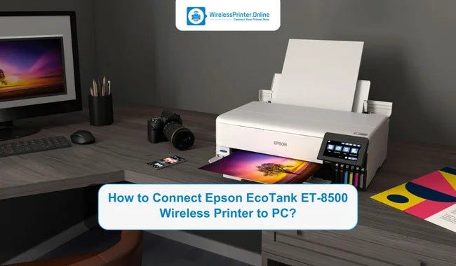 connect epson ecotank printer