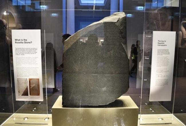 La Stele di Rosetta