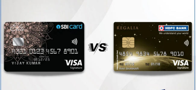 SBI Elite Credit Card Vs HDFC Bank Regalia Credit Card A Comprehensive 