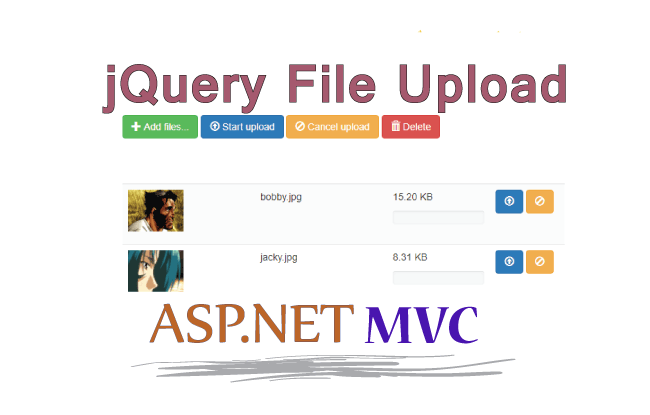 ASP.NET MVC — Learn and use BlueImp jQuery File Upload GitHub Plugin in  your project quickly | by Yogi | CloudBoost