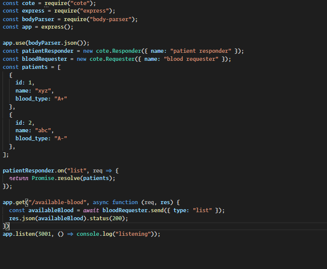 Implement microservices architecture in nodejs using cote | by Muhammad ...