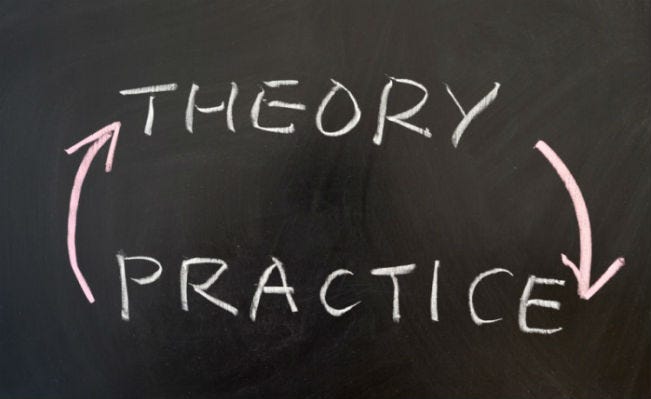 The Problem with Theory. Things always seem to work  
