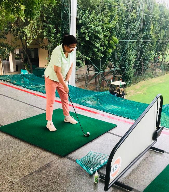 A Different Ball Game. It’s never too late to adapt and… by Anita Sud